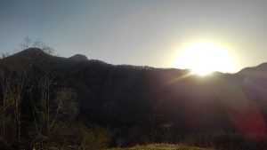 甲斐の国の日の出