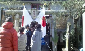 相武台神社初詣